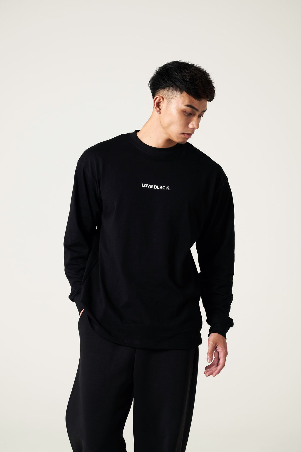 Long Sleeve Tee Oversized Fit 9.2oz (約260g) B