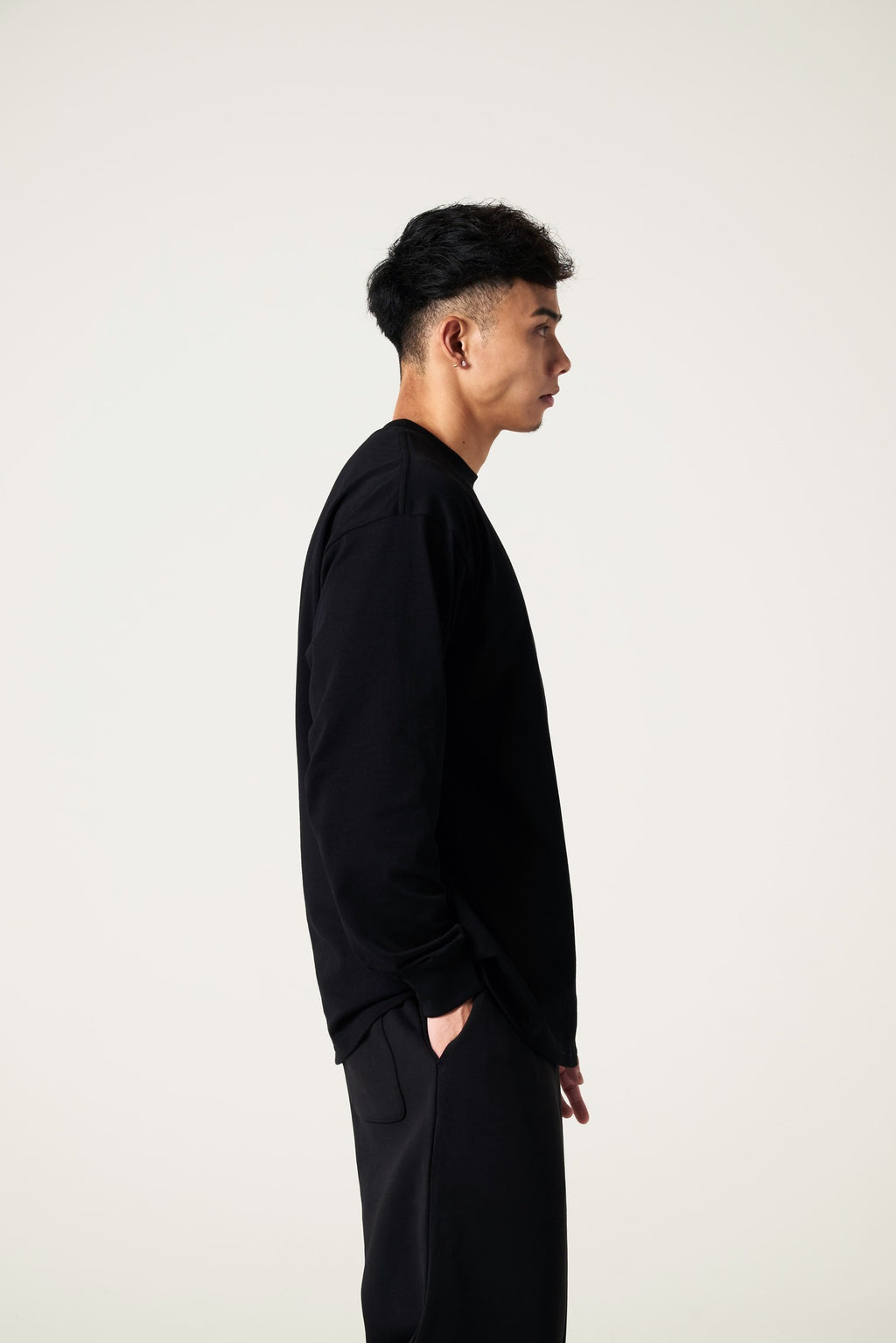 Long Sleeve Tee Oversized Fit 9.2oz (約260g) B