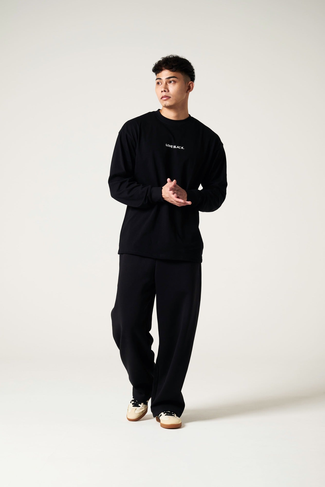 Long Sleeve Tee Oversized Fit 9.2oz (約260g) B