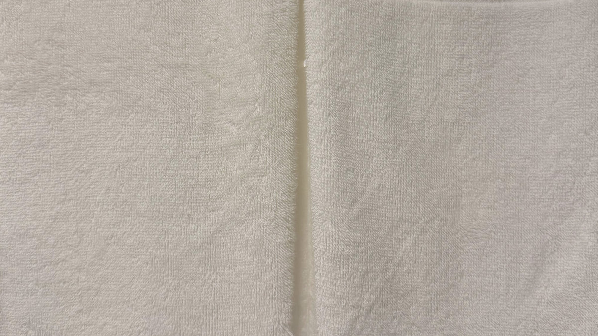 空すすぎ無しで白タオルを洗う