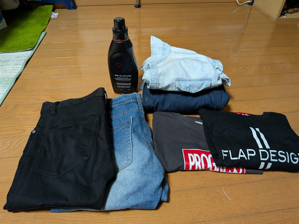 黒を美しく保つ黒のための洗剤のレビュー写真